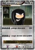 dark knuckeles