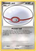 TRAINER card