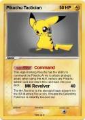 Pikachu Tactici