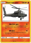 Attack helicopt