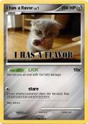 i has a flavor