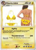 Pikachu bikini