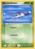 Mew and Mewtwo