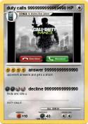 duty calls 9999