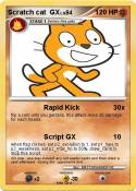 Scratch cat