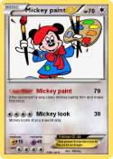 Mickey paint