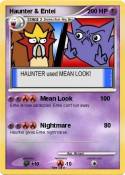 Haunter & Entei