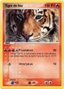 Tigre de feu
