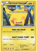 KETCHUP PIKACHU