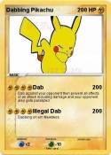 Dabbing Pikachu