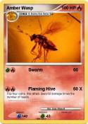 Amber Wasp