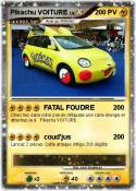Pikachu VOITURE