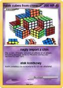 rubik cubes