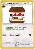 pot de nutella