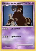 cheval avale