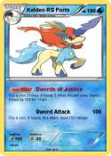 Keldeo RS Form