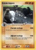 Karate kippen