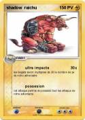 shadow raichu