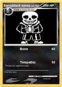 Sans(black eyes