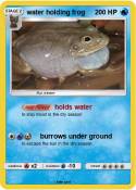 water holding