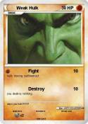 Weak Hulk