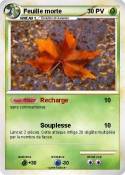 Feuille morte