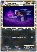 Dark sonic