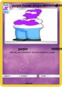 purple homer