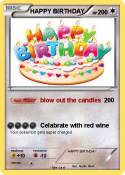 HAPPY BIRTHDAY