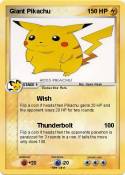 Giant Pikachu