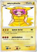 sakura pikachu