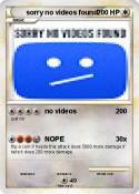 sorry no videos