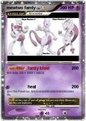 mewtwo famly
