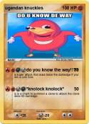 ugandan knuckle
