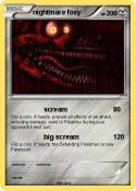 nightmare foxy