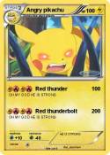 Angry pikachu
