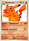 Fire Pikachu