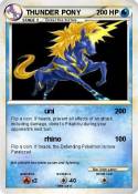 THUNDER PONY