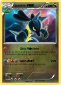 Lucario FIRE