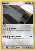 Outside