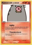 Pusheen with a