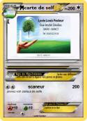 carte de self