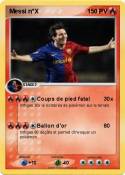 Messi n°X