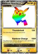 Rainbow Pikachu