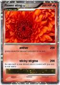 Flower sting