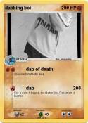 dabbing boi