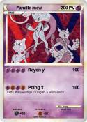 Famille mew