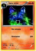 flame show