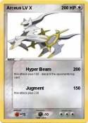 Arceus LV X