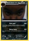 Black hood Y.N.